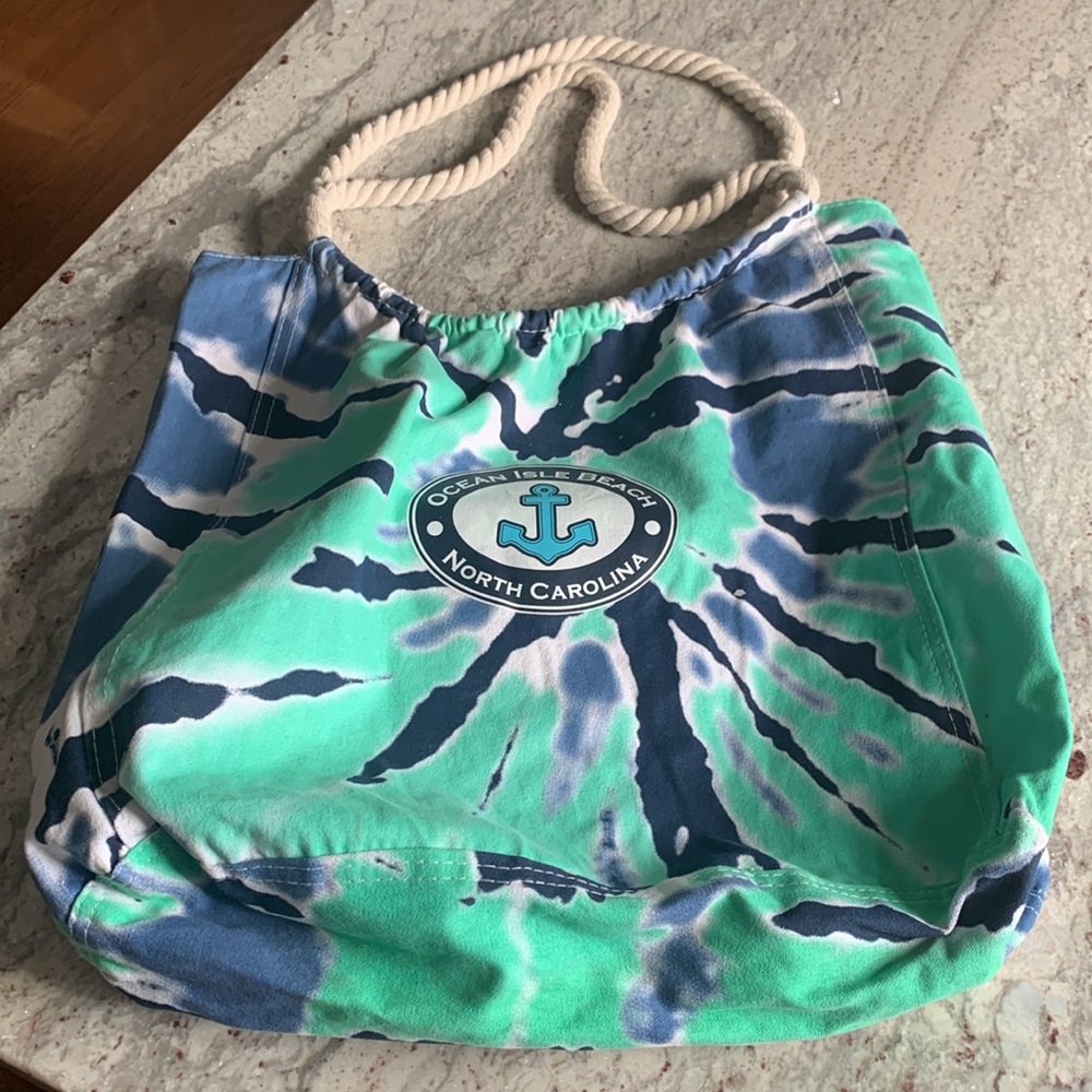 Ocean Isle Beach Tie-Dye Tote